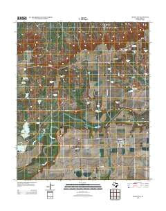 Rhineland Texas Historical topographic map, 1:24000 scale, 7.5 X 7.5 Minute, Year 2013
