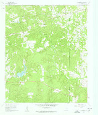 Rhonesboro Texas Historical topographic map, 1:24000 scale, 7.5 X 7.5 Minute, Year 1960
