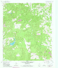 Rhonesboro Texas Historical topographic map, 1:24000 scale, 7.5 X 7.5 Minute, Year 1960