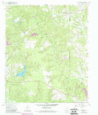 Rhonesboro Texas Historical topographic map, 1:24000 scale, 7.5 X 7.5 Minute, Year 1960