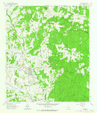 Richards Texas Historical topographic map, 1:24000 scale, 7.5 X 7.5 Minute, Year 1962