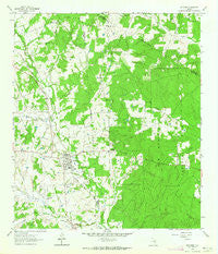 Richards Texas Historical topographic map, 1:24000 scale, 7.5 X 7.5 Minute, Year 1962