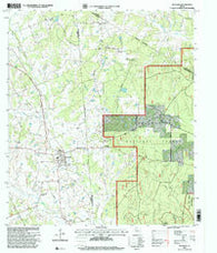 Richards Texas Historical topographic map, 1:24000 scale, 7.5 X 7.5 Minute, Year 1997