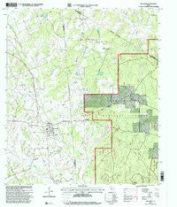 Richards Texas Historical topographic map, 1:24000 scale, 7.5 X 7.5 Minute, Year 1997