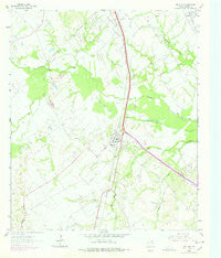 Richland Texas Historical topographic map, 1:24000 scale, 7.5 X 7.5 Minute, Year 1963