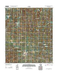 Richland Springs Texas Historical topographic map, 1:24000 scale, 7.5 X 7.5 Minute, Year 2012