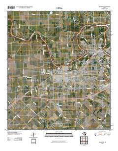 Richmond Texas Historical topographic map, 1:24000 scale, 7.5 X 7.5 Minute, Year 2010
