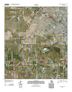 Richmond NE Texas Historical topographic map, 1:24000 scale, 7.5 X 7.5 Minute, Year 2010