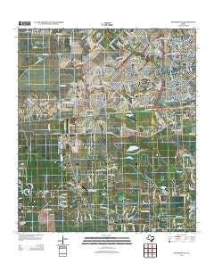 Richmond NE Texas Historical topographic map, 1:24000 scale, 7.5 X 7.5 Minute, Year 2013