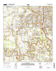 Richmond NE Texas Current topographic map, 1:24000 scale, 7.5 X 7.5 Minute, Year 2016