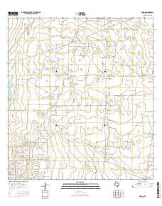 Rincon Texas Current topographic map, 1:24000 scale, 7.5 X 7.5 Minute, Year 2016