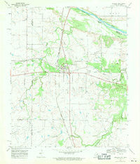 Ringgold Texas Historical topographic map, 1:24000 scale, 7.5 X 7.5 Minute, Year 1968