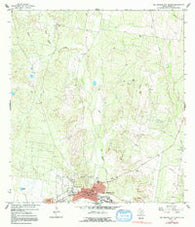 Rio Grande City North Texas Historical topographic map, 1:24000 scale, 7.5 X 7.5 Minute, Year 1965