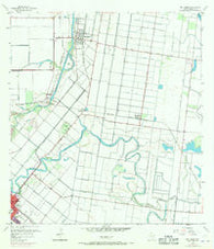 Rio Hondo Texas Historical topographic map, 1:24000 scale, 7.5 X 7.5 Minute, Year 1956