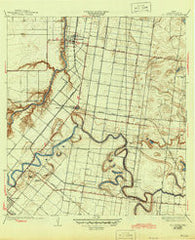 Rio Hondo Texas Historical topographic map, 1:31680 scale, 7.5 X 7.5 Minute, Year 1932