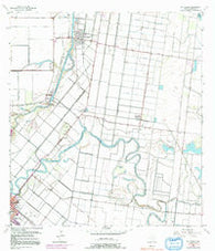Rio Hondo Texas Historical topographic map, 1:24000 scale, 7.5 X 7.5 Minute, Year 1956