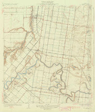 Rio Hondo Texas Historical topographic map, 1:31680 scale, 7.5 X 7.5 Minute, Year 1932