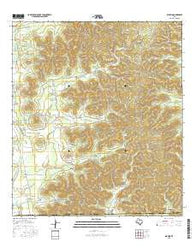 Rio Frio Texas Current topographic map, 1:24000 scale, 7.5 X 7.5 Minute, Year 2016