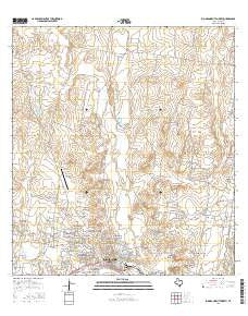 Rio Grande City North Texas Current topographic map, 1:24000 scale, 7.5 X 7.5 Minute, Year 2016