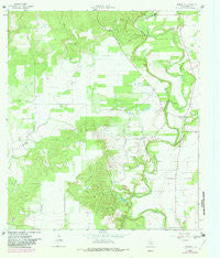 Riomedina Texas Historical topographic map, 1:24000 scale, 7.5 X 7.5 Minute, Year 1964