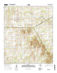 Rising Star Texas Current topographic map, 1:24000 scale, 7.5 X 7.5 Minute, Year 2016