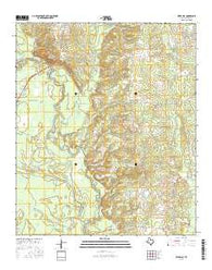 River Hill Texas Current topographic map, 1:24000 scale, 7.5 X 7.5 Minute, Year 2016