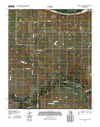 Riverland Cemetery Texas Historical topographic map, 1:24000 scale, 7.5 X 7.5 Minute, Year 2010