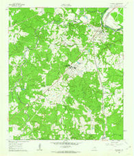 Riverside Texas Historical topographic map, 1:24000 scale, 7.5 X 7.5 Minute, Year 1961