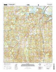 Riverside Texas Current topographic map, 1:24000 scale, 7.5 X 7.5 Minute, Year 2016