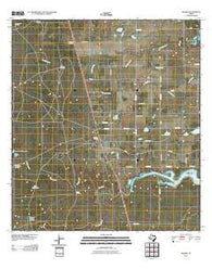 Riviera Texas Historical topographic map, 1:24000 scale, 7.5 X 7.5 Minute, Year 2010