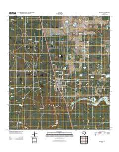 Riviera Texas Historical topographic map, 1:24000 scale, 7.5 X 7.5 Minute, Year 2013