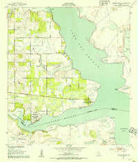Riviera Beach Texas Historical topographic map, 1:24000 scale, 7.5 X 7.5 Minute, Year 1952