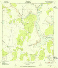 Riviera Beach NE Texas Historical topographic map, 1:24000 scale, 7.5 X 7.5 Minute, Year 1951