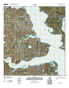 Riviera Beach Texas Historical topographic map, 1:24000 scale, 7.5 X 7.5 Minute, Year 2010