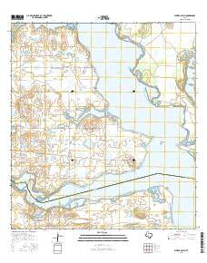 Riviera Beach Texas Current topographic map, 1:24000 scale, 7.5 X 7.5 Minute, Year 2016