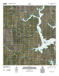 Riviera Beach NE Texas Historical topographic map, 1:24000 scale, 7.5 X 7.5 Minute, Year 2010