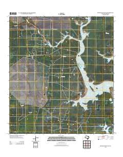 Riviera Beach NE Texas Historical topographic map, 1:24000 scale, 7.5 X 7.5 Minute, Year 2013