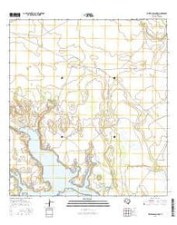 Riviera Beach NW Texas Current topographic map, 1:24000 scale, 7.5 X 7.5 Minute, Year 2016