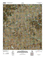 Roans Prairie Texas Historical topographic map, 1:24000 scale, 7.5 X 7.5 Minute, Year 2010