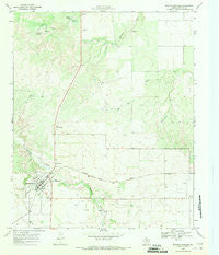 Roaring Springs Texas Historical topographic map, 1:24000 scale, 7.5 X 7.5 Minute, Year 1968