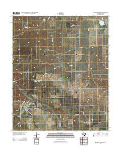 Roaring Springs Texas Historical topographic map, 1:24000 scale, 7.5 X 7.5 Minute, Year 2012