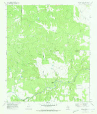 Robbers Roost Texas Historical topographic map, 1:24000 scale, 7.5 X 7.5 Minute, Year 1970