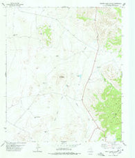 Robbers Roost Canyon Texas Historical topographic map, 1:24000 scale, 7.5 X 7.5 Minute, Year 1978