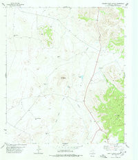 Robbers Roost Canyon Texas Historical topographic map, 1:24000 scale, 7.5 X 7.5 Minute, Year 1978