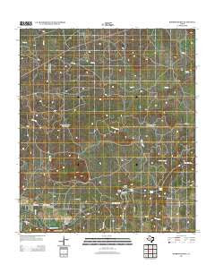 Robbers Roost Texas Historical topographic map, 1:24000 scale, 7.5 X 7.5 Minute, Year 2012