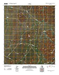 Robbers Roost Canyon Texas Historical topographic map, 1:24000 scale, 7.5 X 7.5 Minute, Year 2010