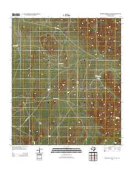 Robbers Roost Canyon Texas Historical topographic map, 1:24000 scale, 7.5 X 7.5 Minute, Year 2012