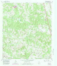 Robbins Texas Historical topographic map, 1:24000 scale, 7.5 X 7.5 Minute, Year 1965