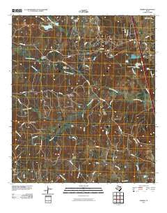 Robbins Texas Historical topographic map, 1:24000 scale, 7.5 X 7.5 Minute, Year 2010