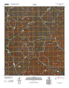 Robinson Draw Texas Historical topographic map, 1:24000 scale, 7.5 X 7.5 Minute, Year 2010